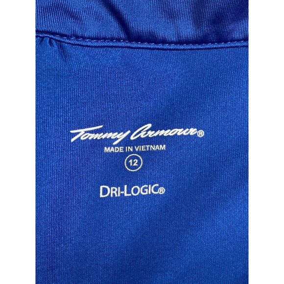 Tommy Armour Women’s Size 12 Dri Logic Tennis Golf Skort Monaco Blue White - Picture 2 of 7